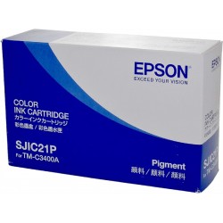 Cartuccia Epson TM C3400 a colori CMY SJIC15P
