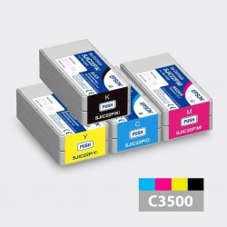 Cartuccia ciano Epson TM C3500 Colorworks SJIC22PC