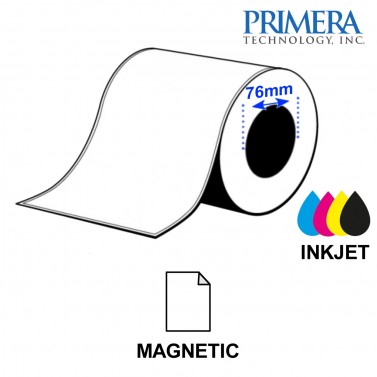 Rotolo continuo 121mm x 30,5m magnetic - anima 3" - Primera