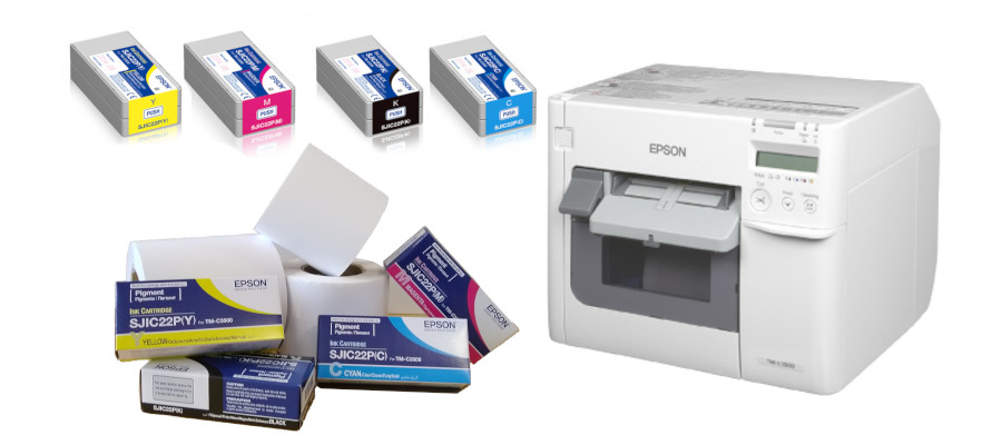 Stampante per etichette a colori Epson TM-C3500