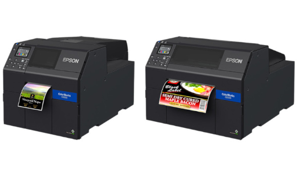 Stampanti per etichette a colori della serie Epson C6x00