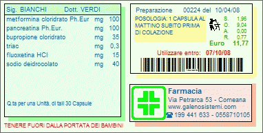 etichetta stampata con Primera LX400