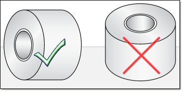 Conservazione rotoli di etichette